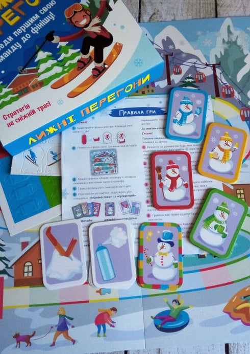 Gioco da tavolo «Gara di sci» - 9789667507558